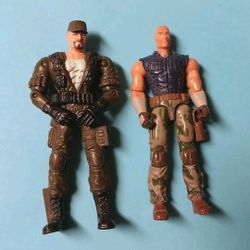 GI Joe GUNG HO Action Figure Lot Hasbro 3.75 in ARAH Soldiers FAIR 2001 2005