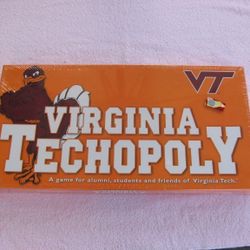 Virginia Techopoly~Property Trading Board Game~New & Sealed


