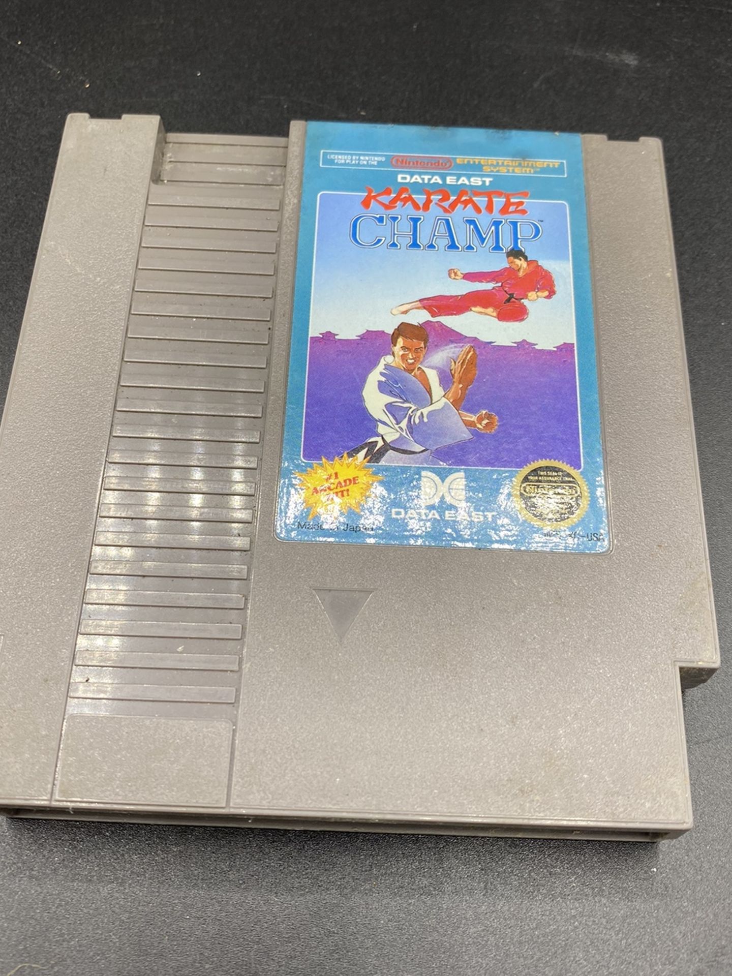 Karate Champ Nintendo Nes Cleaned & Tested Authentic FREE SHIPPING