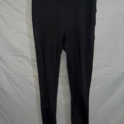 Black Sheer Leggings With Mesh Pockets