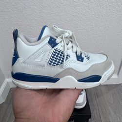 Jordan 4 Military Blue  Toddler Size 11c