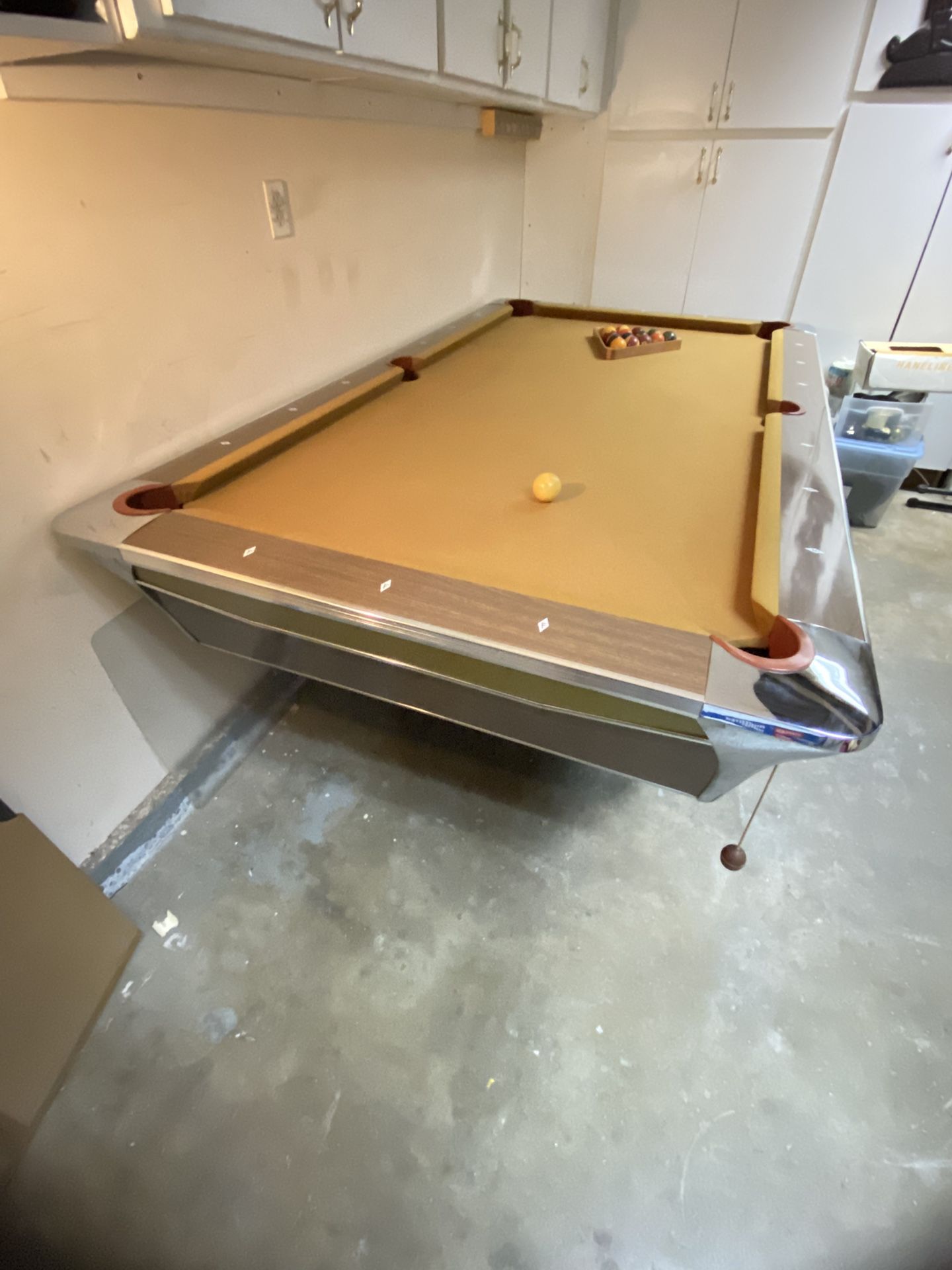 Vintage Pool Table, Fischer Empire VII, 1960’s