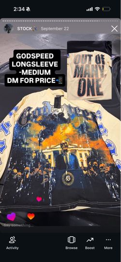 GodSpeed Long sleeve Medium