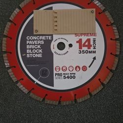Diamond Saw Blade 14"
