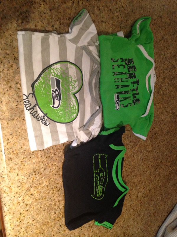 Seahawks onesies