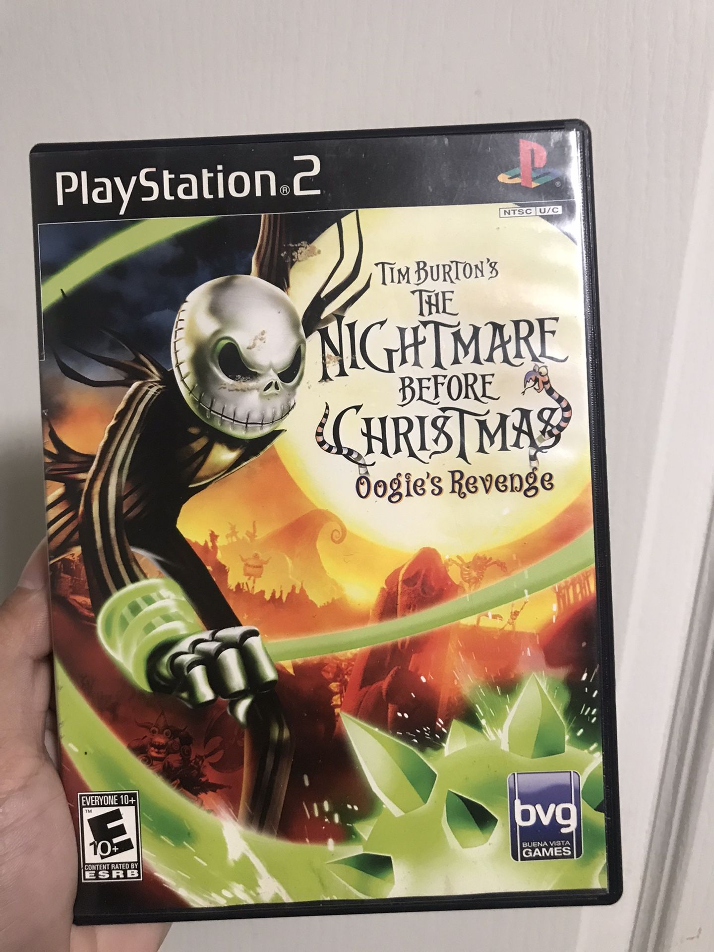 The Nightmare Before Christmas Oogies Revenge For PS2