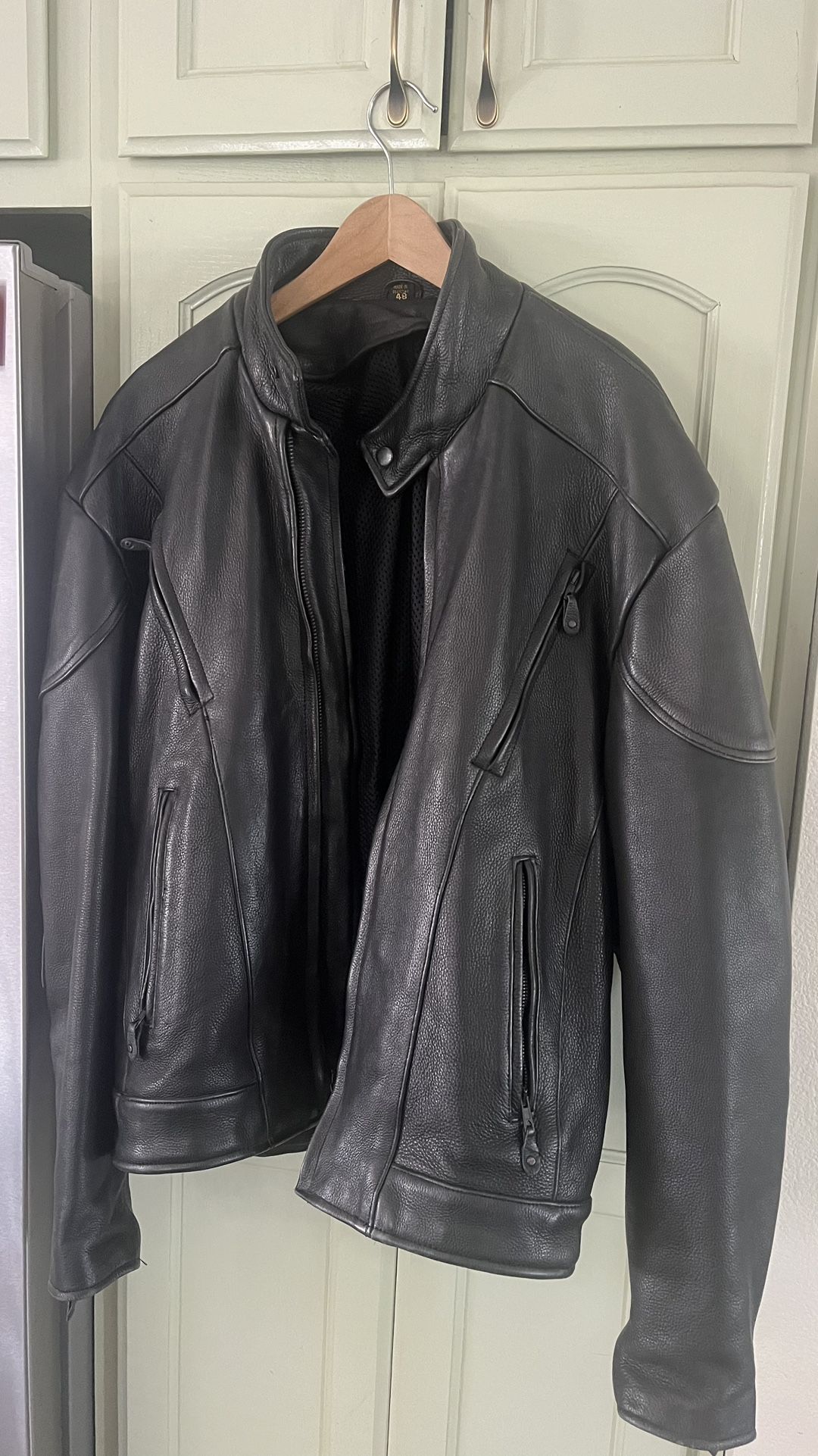 Motorcycle Leather Jacket 