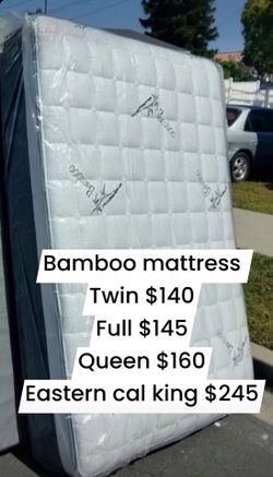 Bamboo mattress