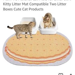 Large Cookie Litter Mat New 