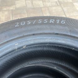 Set Of 5 Mixed Used Tires