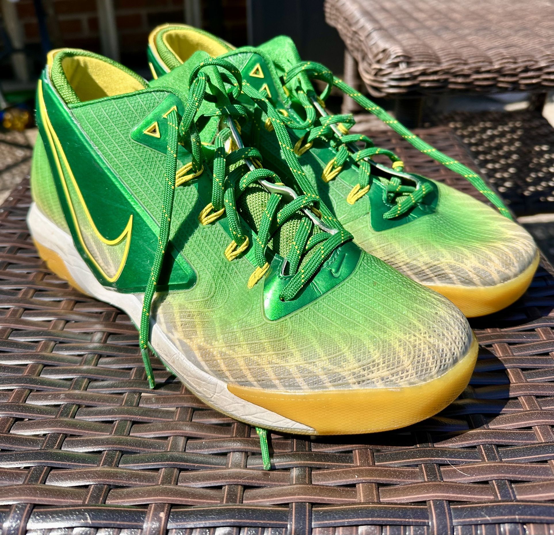 Nike Zoom Field General Oregon Ducks Size 10 1/2