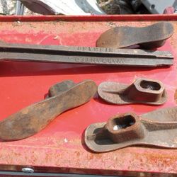 Cast Iron Cobbler Shoe Forms