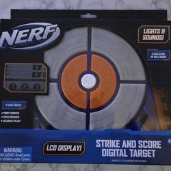 Nerf Strike And Score Digital Target