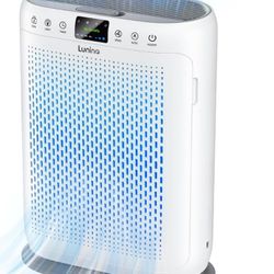 Air Purifiers for Home Large Room up to 1740sq.ft, LUNINO H13 HEPA Air Filter with PM 2.5 Display Air Quality Sensors, Aromatherapy Function, Air Clea