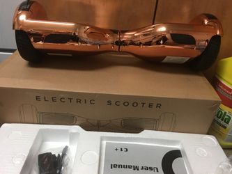 Brand new rose gold hoverboard