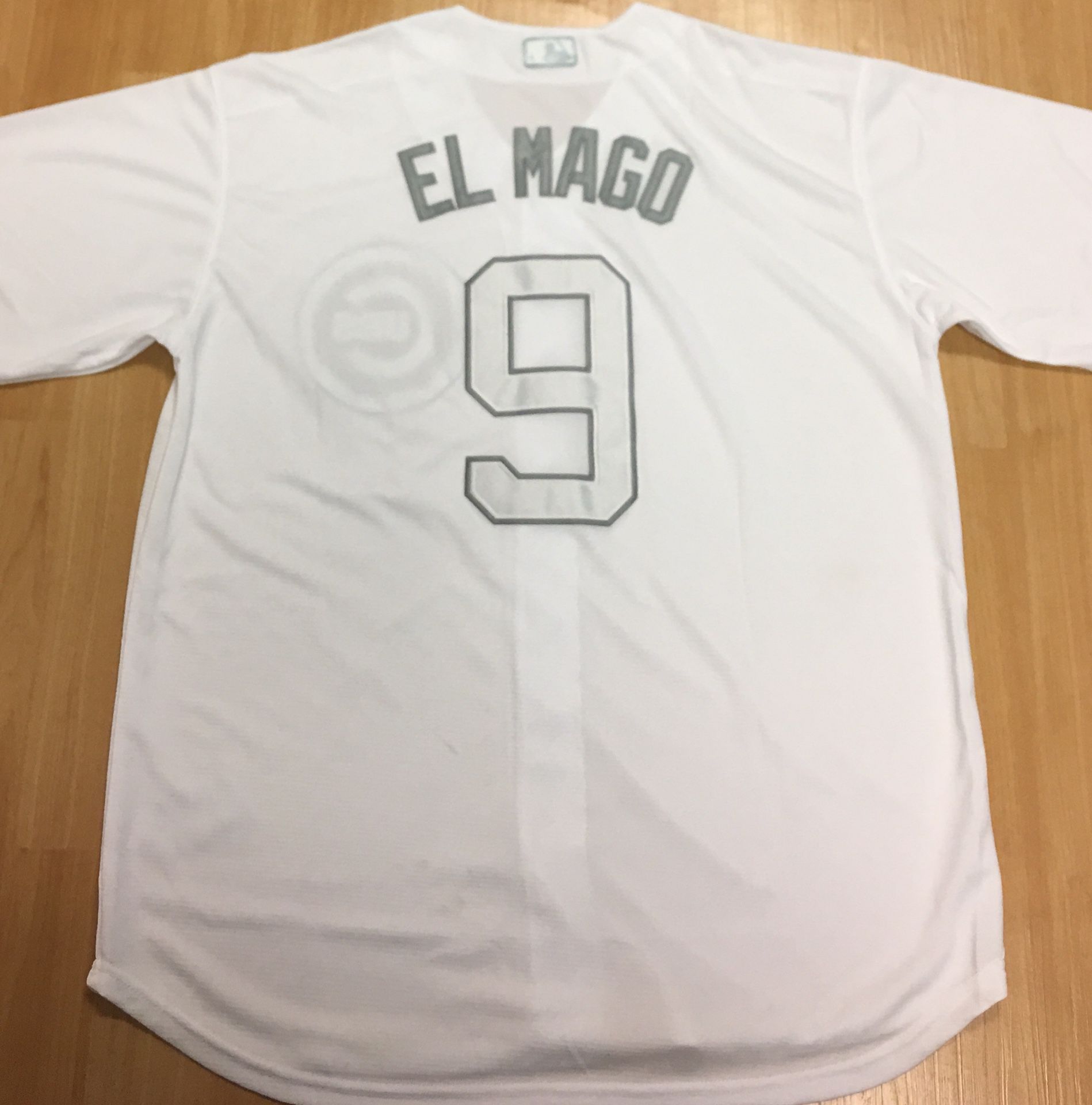 El MagoBaez Cubs baseball jersey brand new large $35