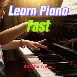 Piano lessons - Fast And Cheap 