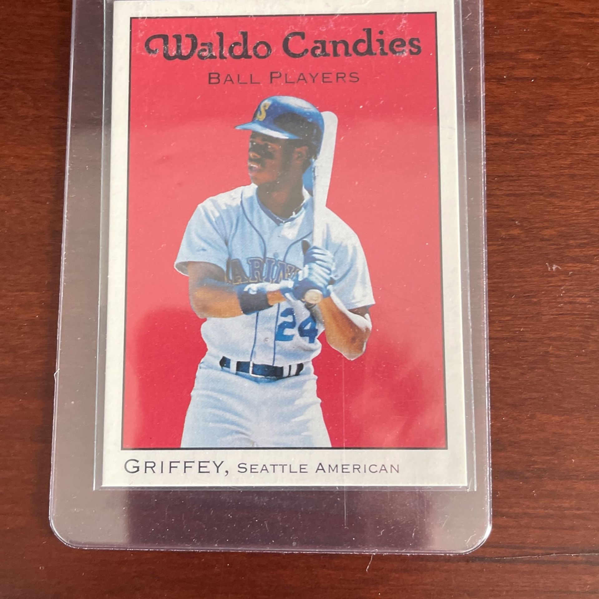 Ken Griffey Jr Vintage Waldo Candies Card