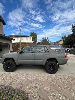 2005 Toyota 4Runner Lifted SUV Matte Gray