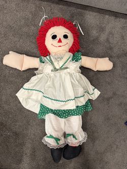 Handmade Raggedy Ann Doll