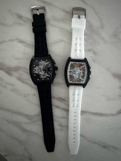 New Automatic Skeleton Watch – Black or White – $30 Each