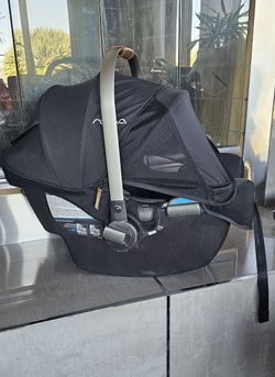 Nuna PIPA Rx Infant Car Seat Babybseat Lightweight Manufactured 2020/06/02 CLEANED!