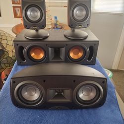 Klipsch Subwoofer And Speakers. $150 FIRM