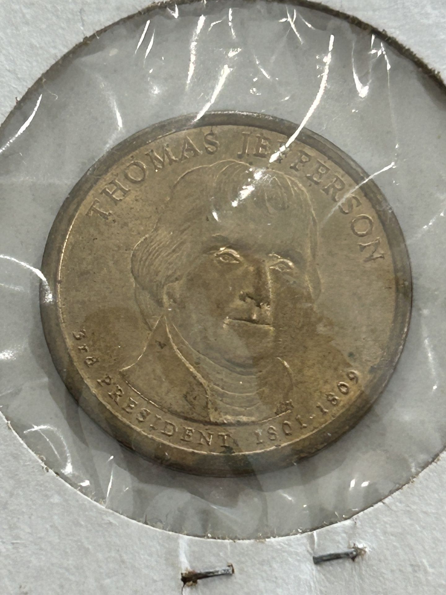 2007-S Thomas Jefferson Presidential $1 Dollar