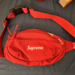 Supreme Waist Bag SS18 Fanny Pack Red