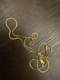 22K Gold Chain: Brand New