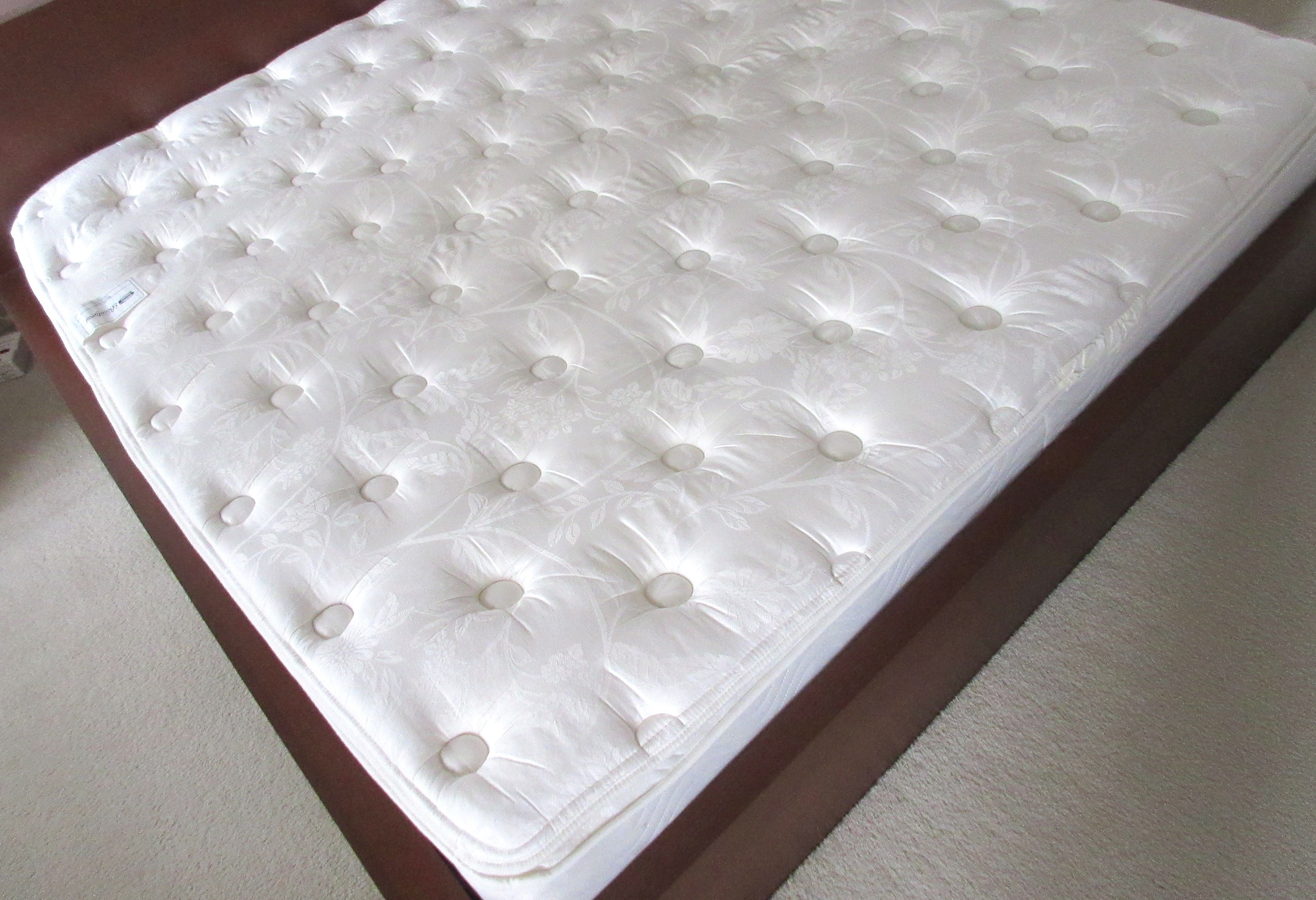 Simmons Beautyrest Pillow Top King Mattress and IKEA Bed Frame for Sale