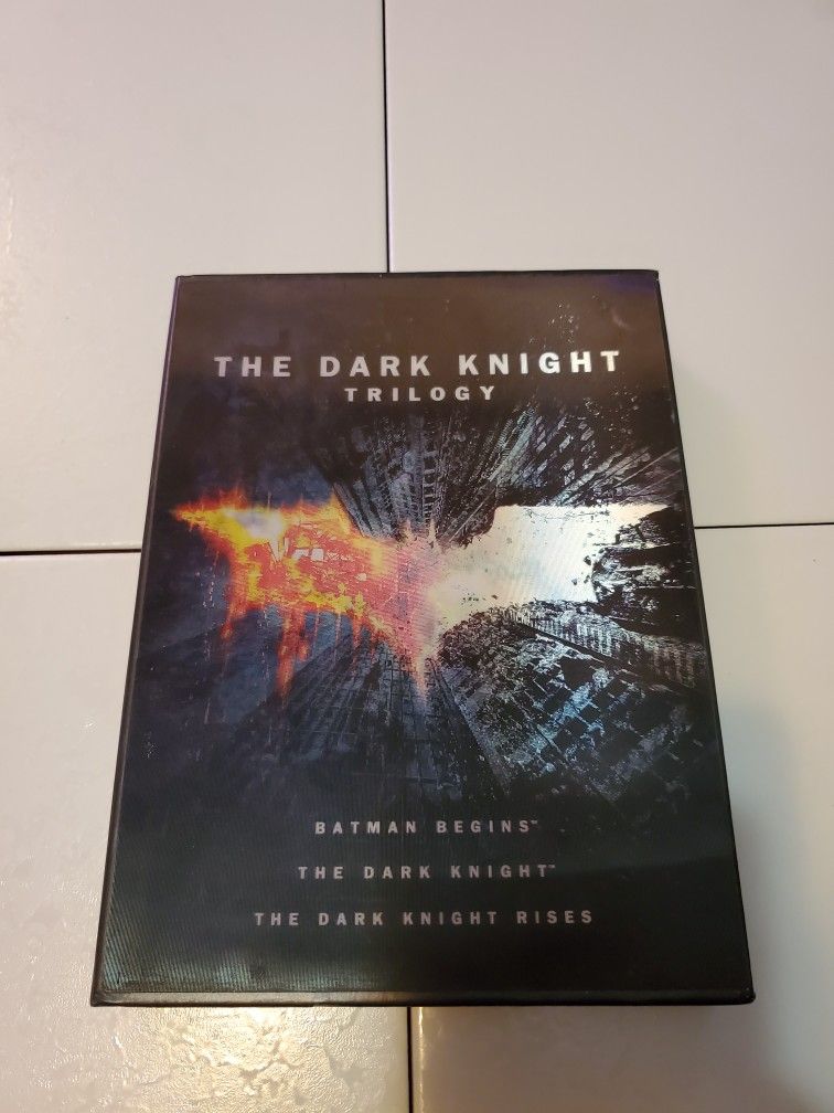 The Dark Knight Trilogy DVD Holographic Cover