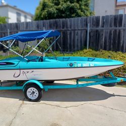93 Bayliner Jazz Jet Boat 14' Three Seater  