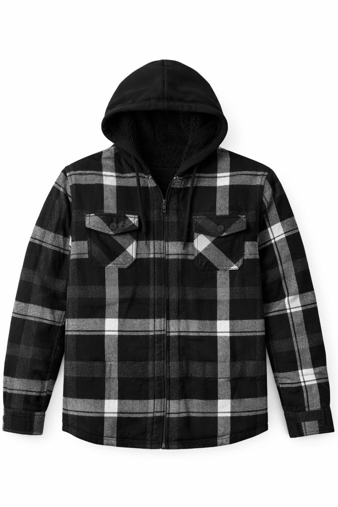 Flannel with Sherpa Lined