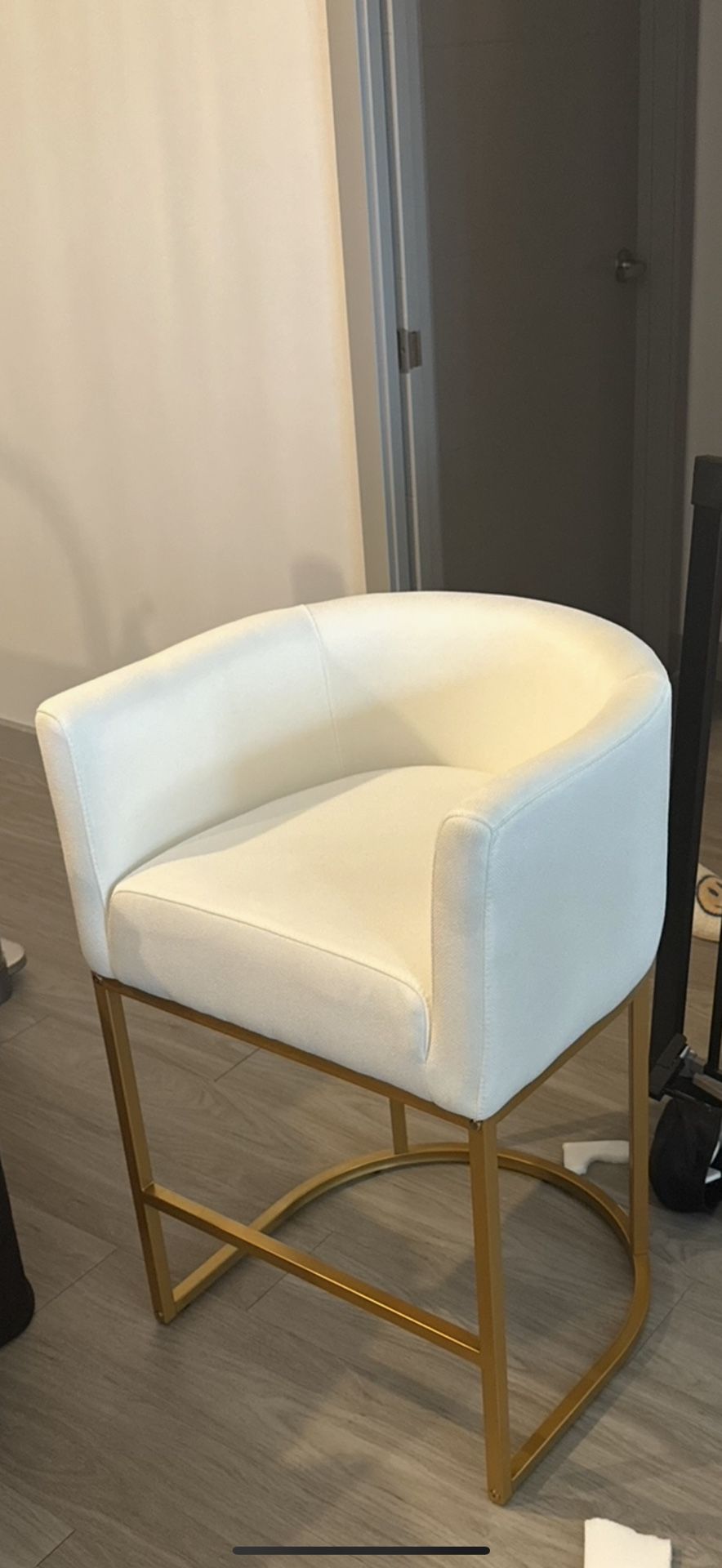 Countertop Stools White Set Of 3