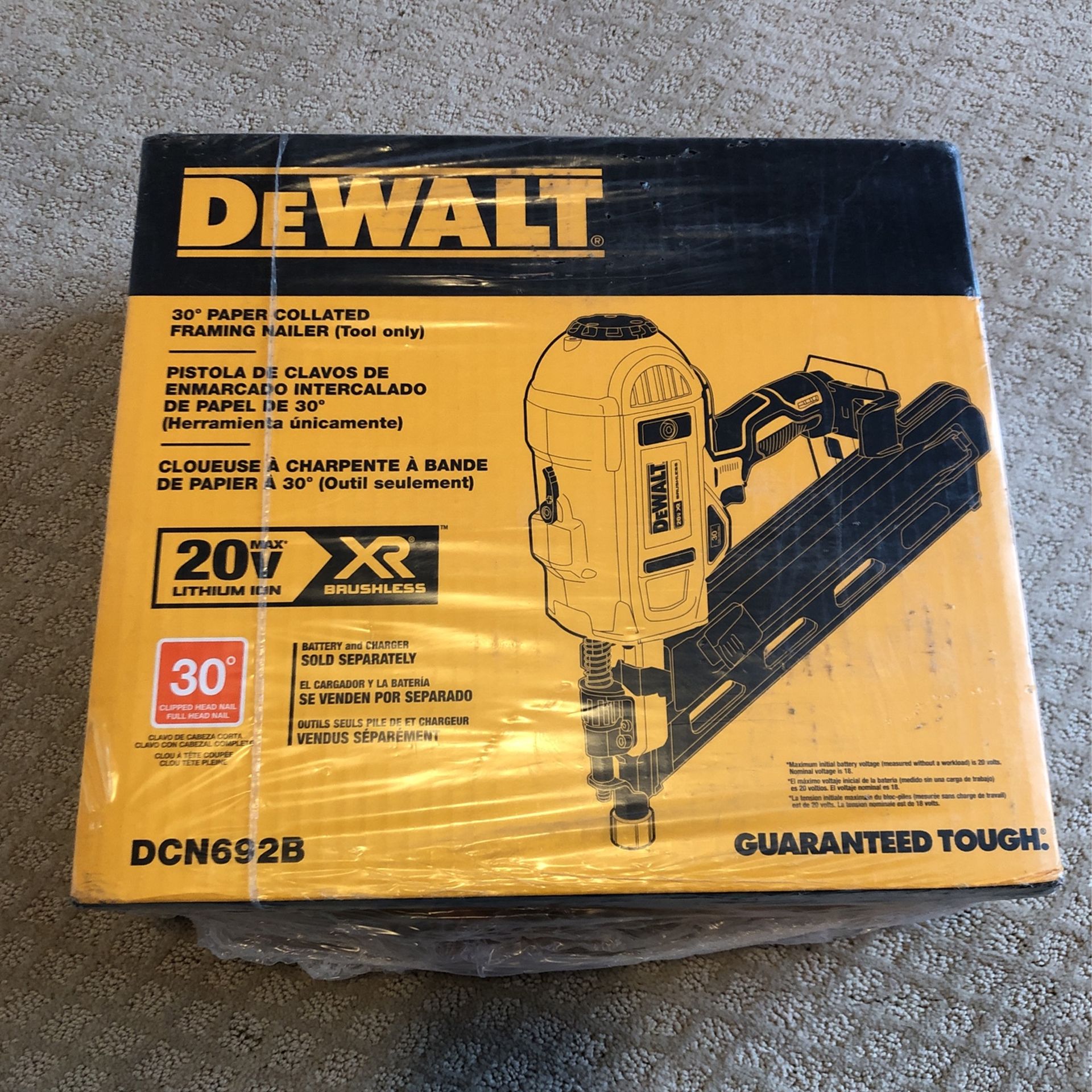 Dewalt 20V Framing Nailer for Sale in Edgewood, WA OfferUp