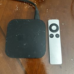 Apple Tv With Remote