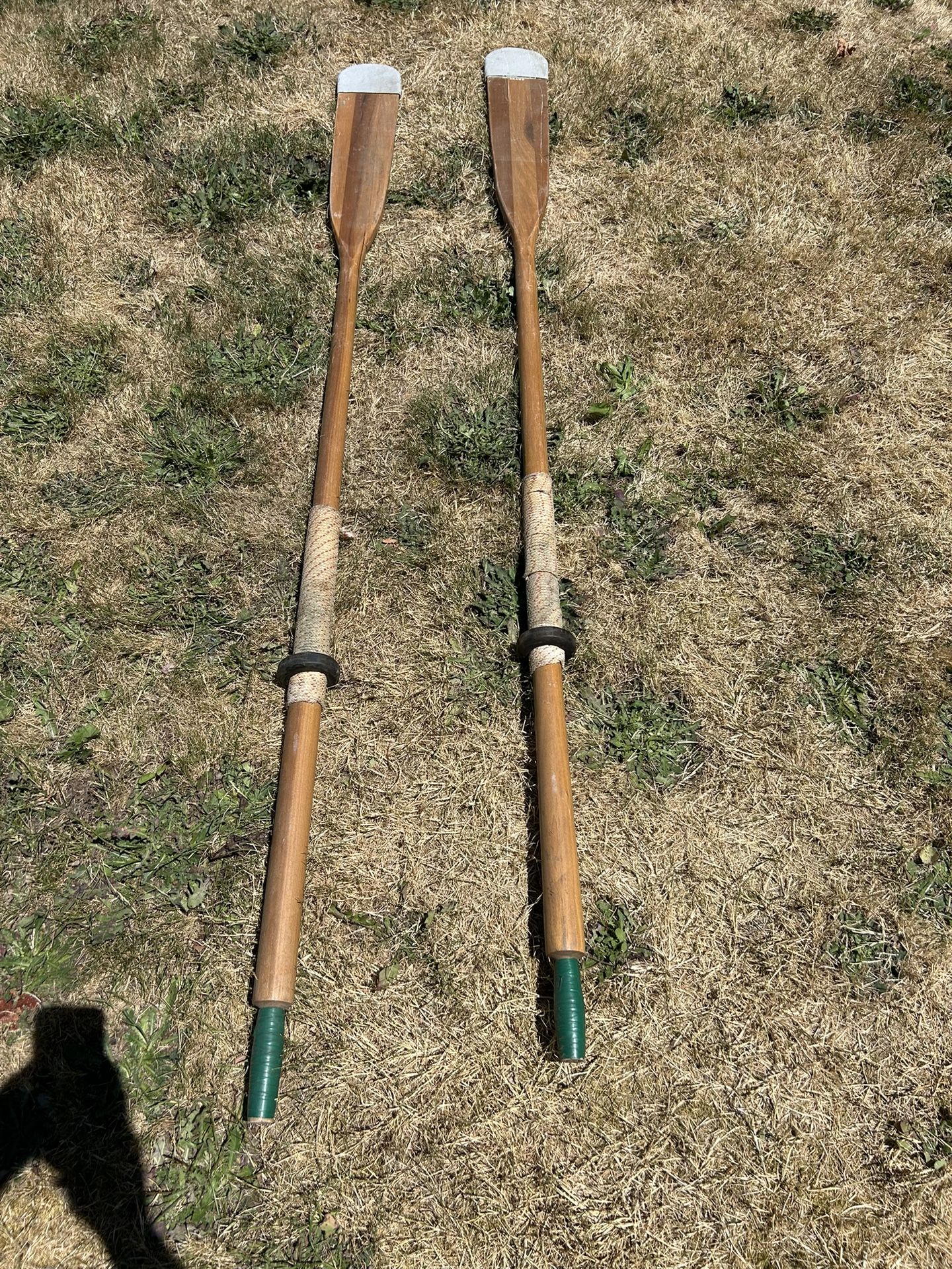 Set Of 7ft. Drift Boat/Row Boat Oars A Little Weathered, But In Good Shape