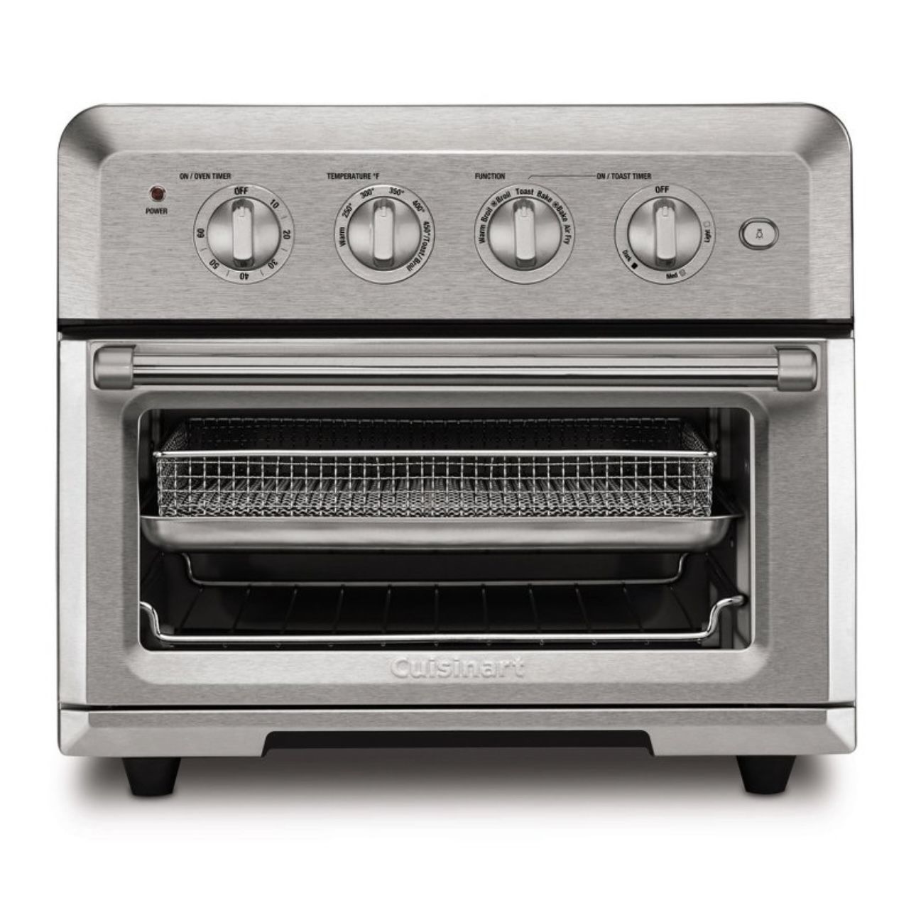 Cuisinart Air Fryer Toaster Oven Stainless Steel CTOA 122