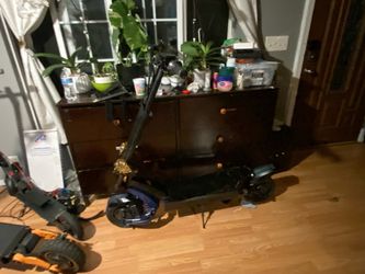 High power dual motor electric scooter