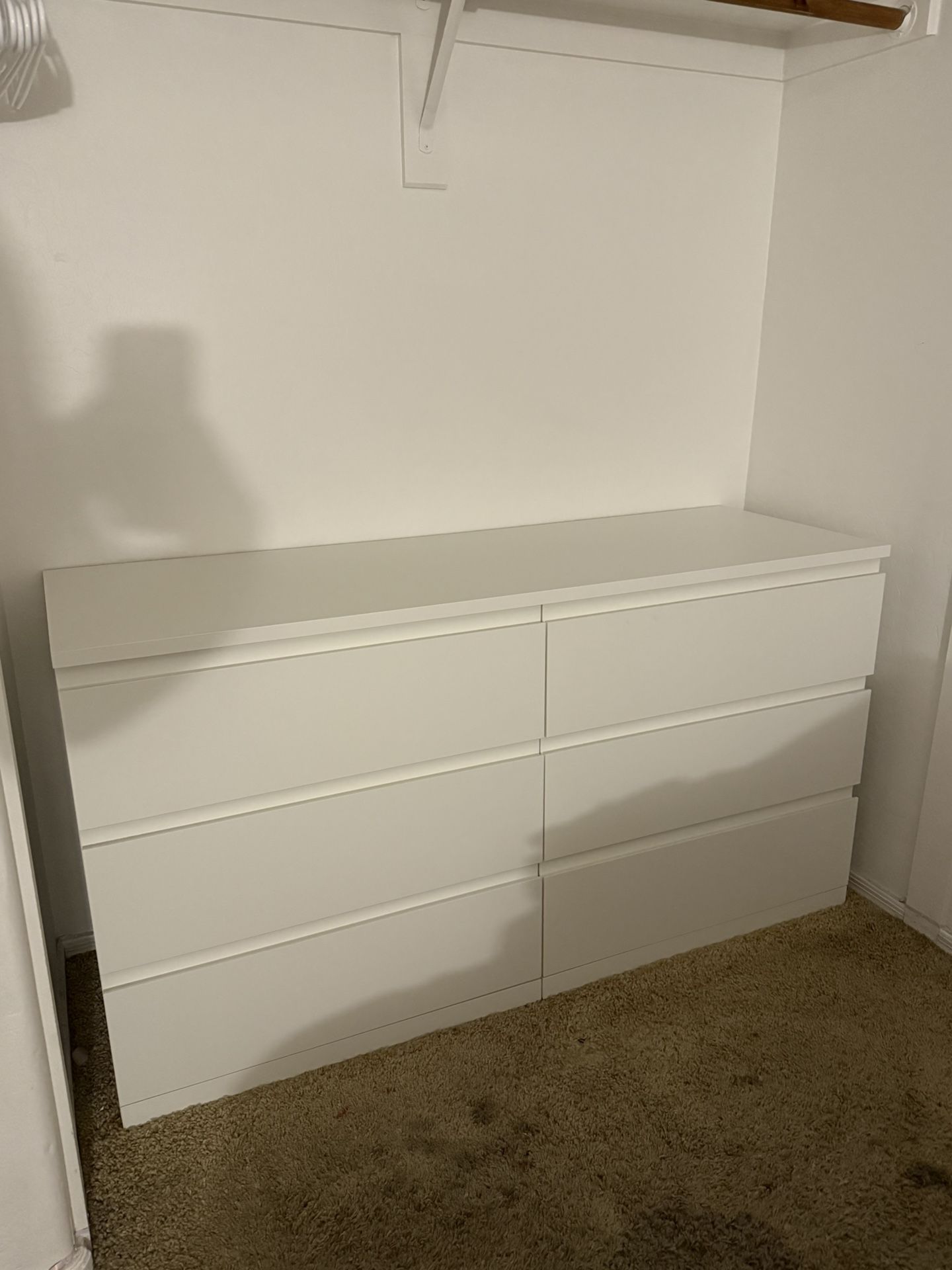 white ikea dresser