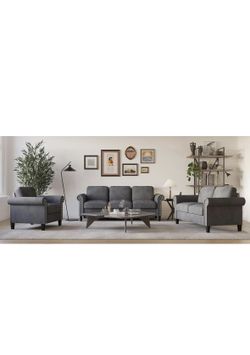 Grey Accent Chair