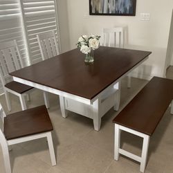 Beautiful Dining Table For 6