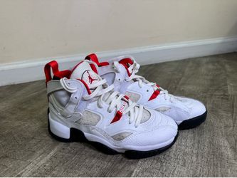 Jordan Air Jordan 6 Rings DQ8431-160 Unisex Kids 6.5Y White/Red/Black