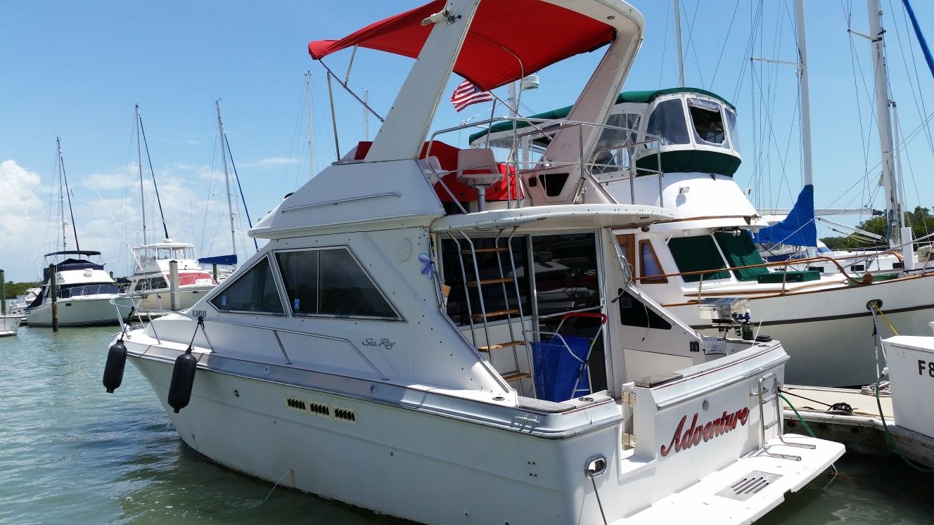 1988 Sea Ray 345 Sedan Bridge