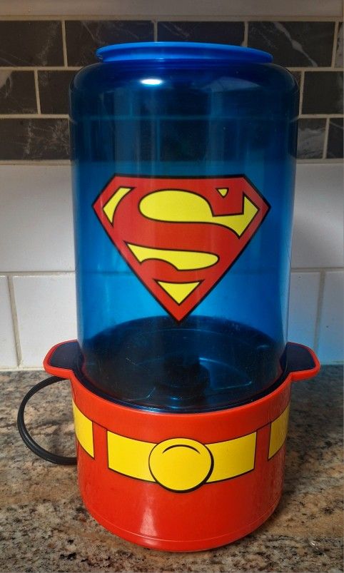 DC COMICS SUPERMAN MINI STIR POPCORN POPPER