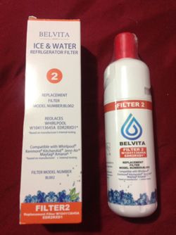 New sealed water filter