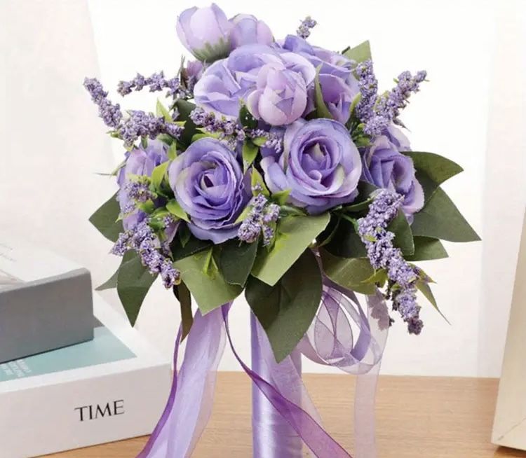 Purple Wedding Bouquets