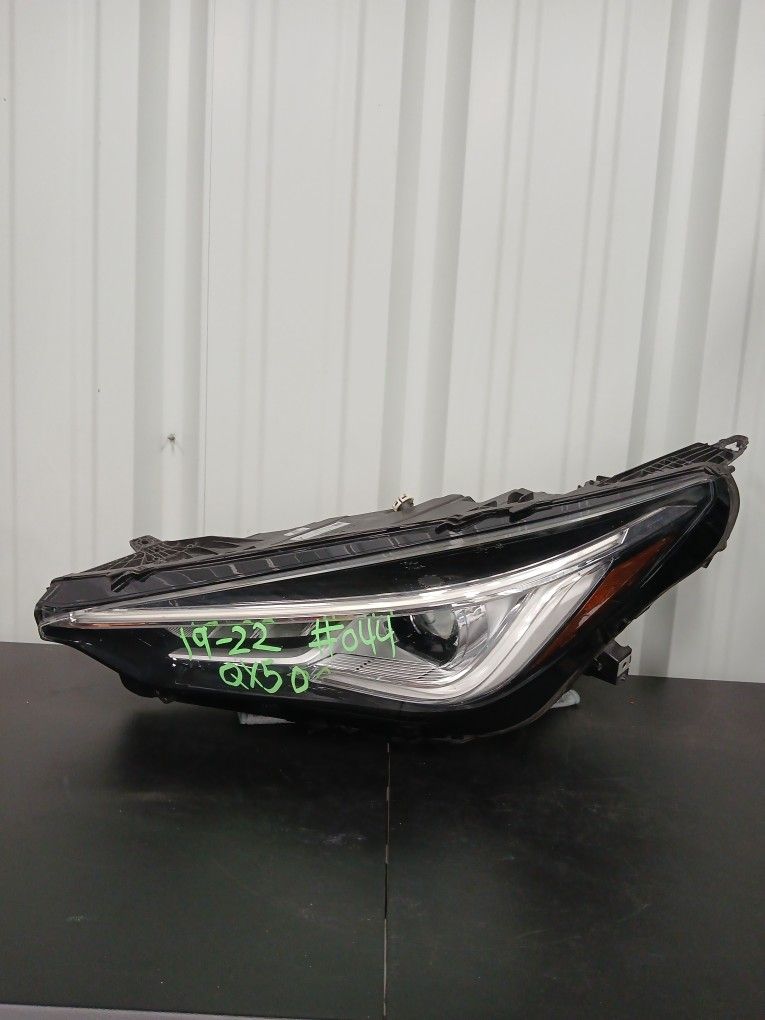 OEM 2019 2020 2021 INFINITI QX50 LED HEADLIGHT ADAPTIVE LH DRIVER 
