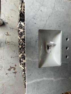 Vanity top and sink